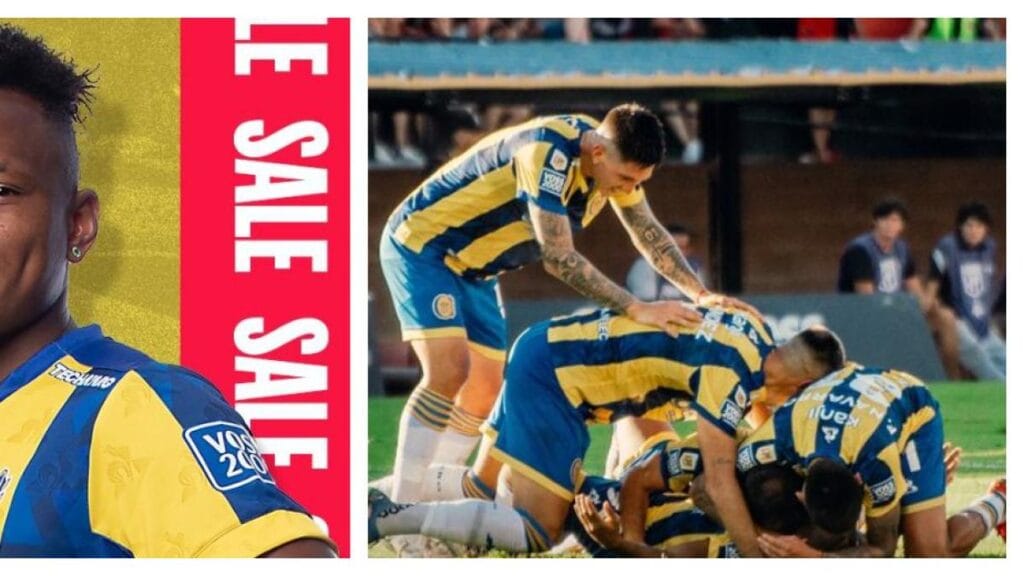 Jaminton Campaz, con este golazo, le dio la clasificación a octavos de final a Rosario Central