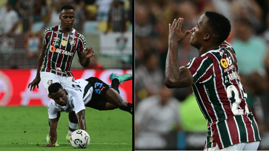 Jhon Arias brilla con dos asistencias en triunfo de Fluminense en Brasil y con golazo de colombiano Serna; video