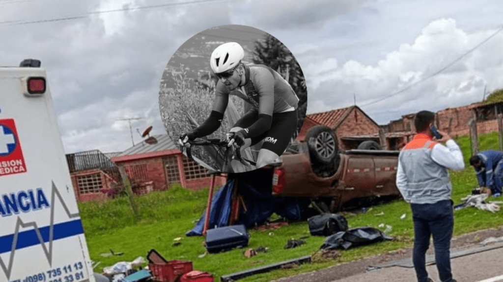 Murió el ciclista profesional Jonathan Paredes por aparatoso accidente en Boyacá con una camioneta: esto se sabe