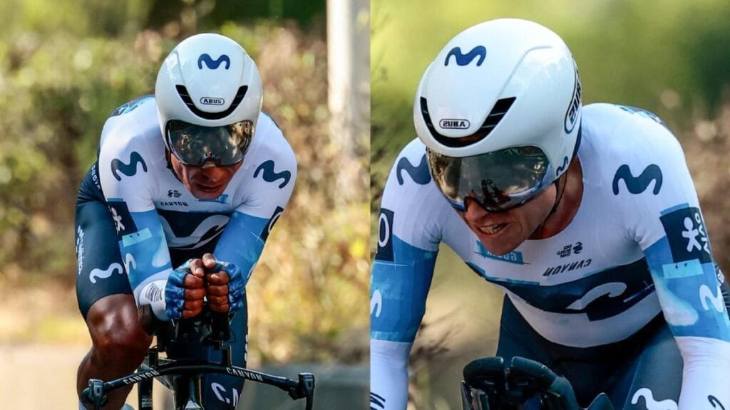 Nairo Quintana y Einer Rubio protagonizan divertido momento en el Giro de Italia: de la bicicleta al mar
