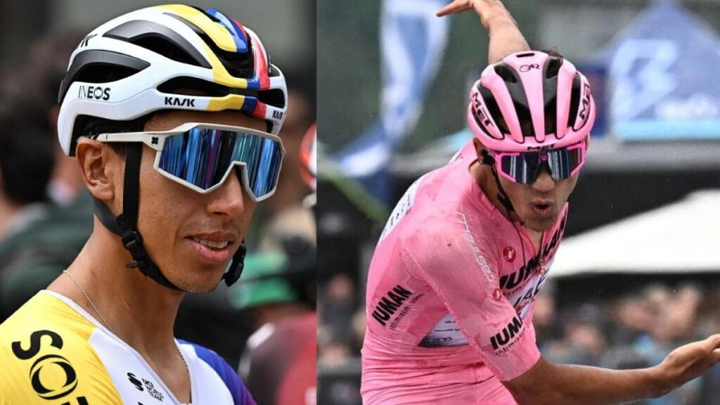 así van los colombianos en la general del Giro de Italia