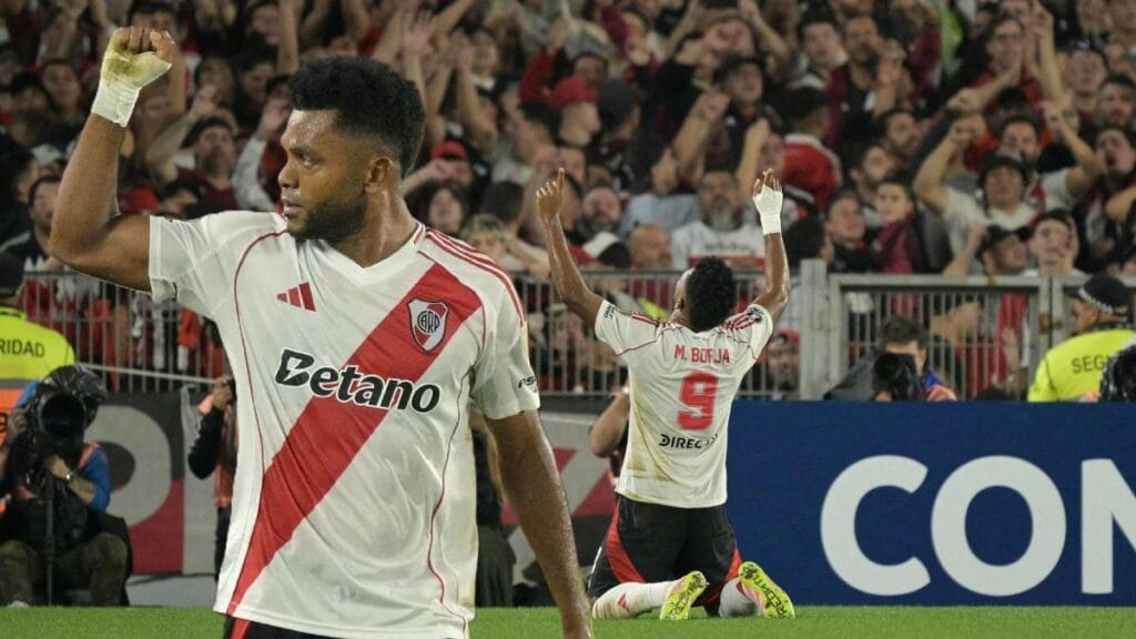 la marca que alcanzó con un nuevo gol con River Plate