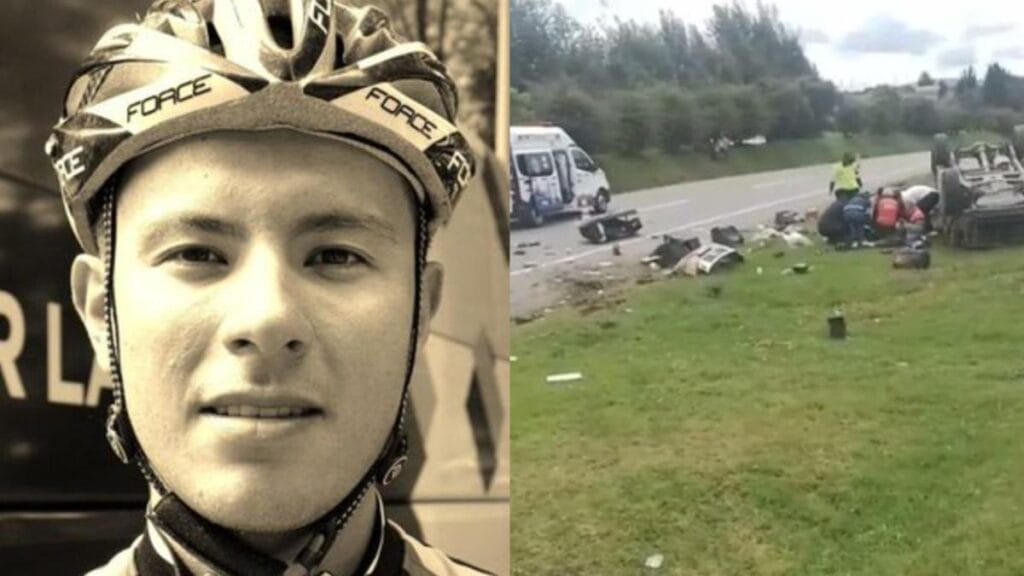 ¿Quién era Jonathan Felipe Paredes, el ciclista colombiano que murió en trágico accidente en la vía Tunja