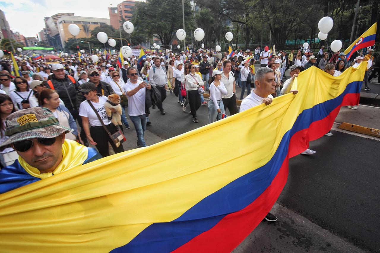 Marcha del Silencio en Bogotá