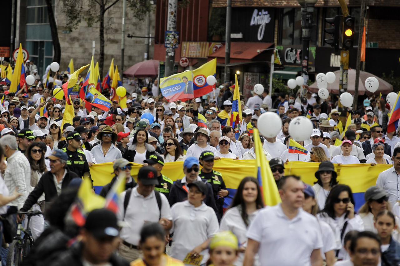 Marcha del Silencio en Bogotá