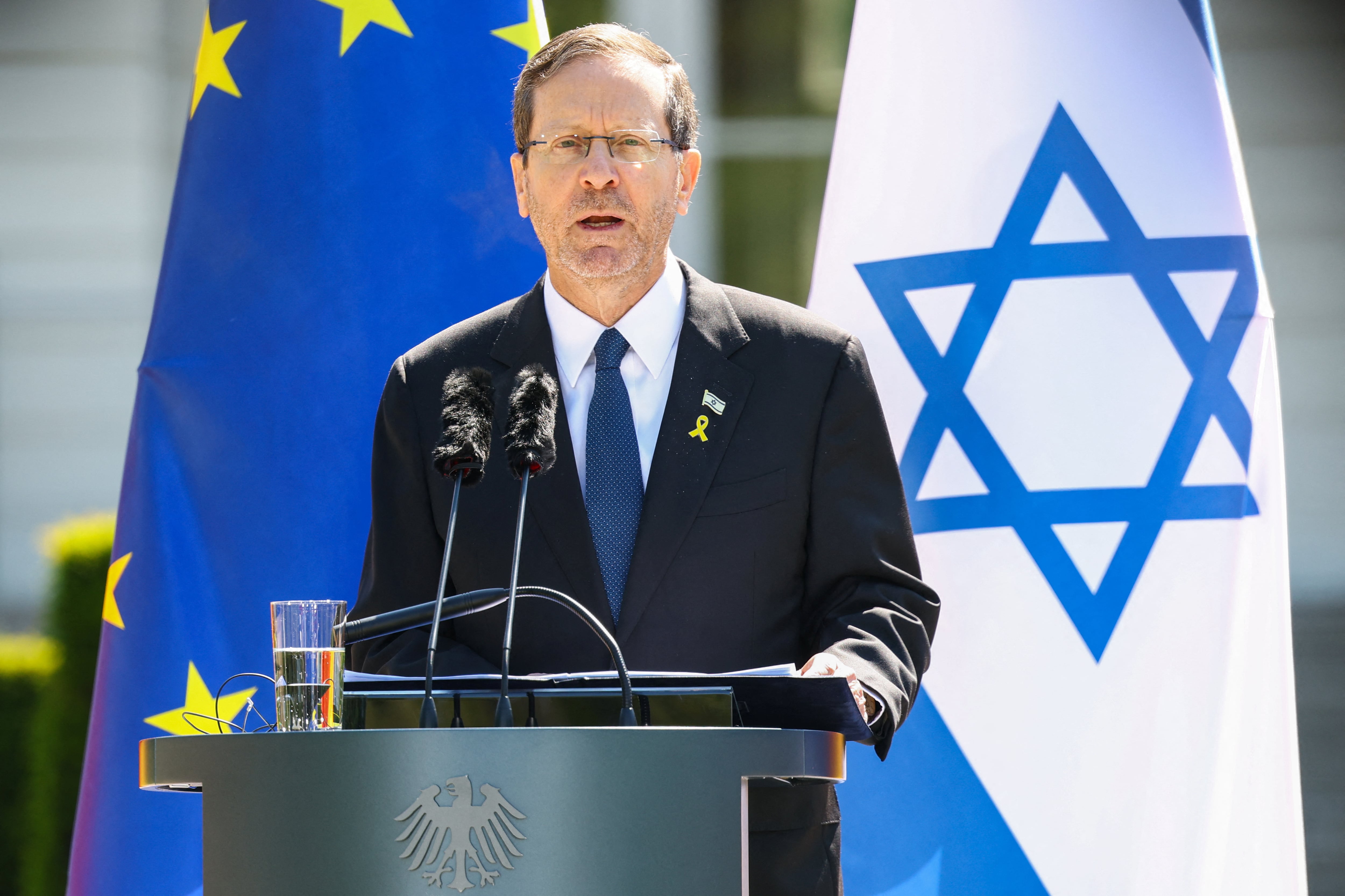 El presidente de Israel, Isaac Herzog (REUTERS/Lisi Niesner)