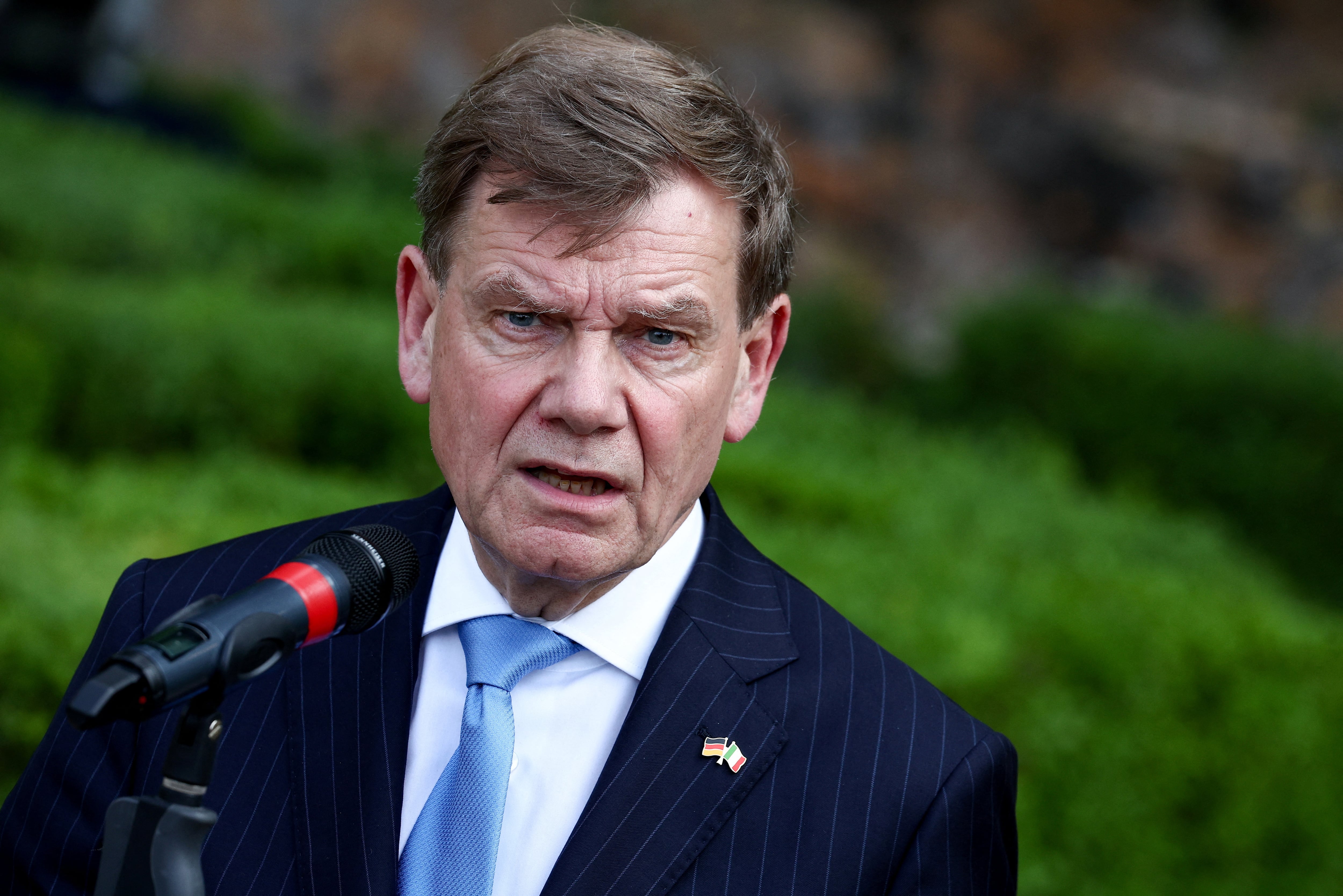 El ministro de Asuntos Exteriores alemán, Johann Wadephul (REUTERS/Guglielmo Mangiapane)