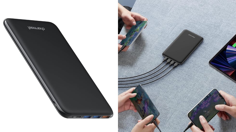 Batería externa ultraplana con 26.800 mAh.