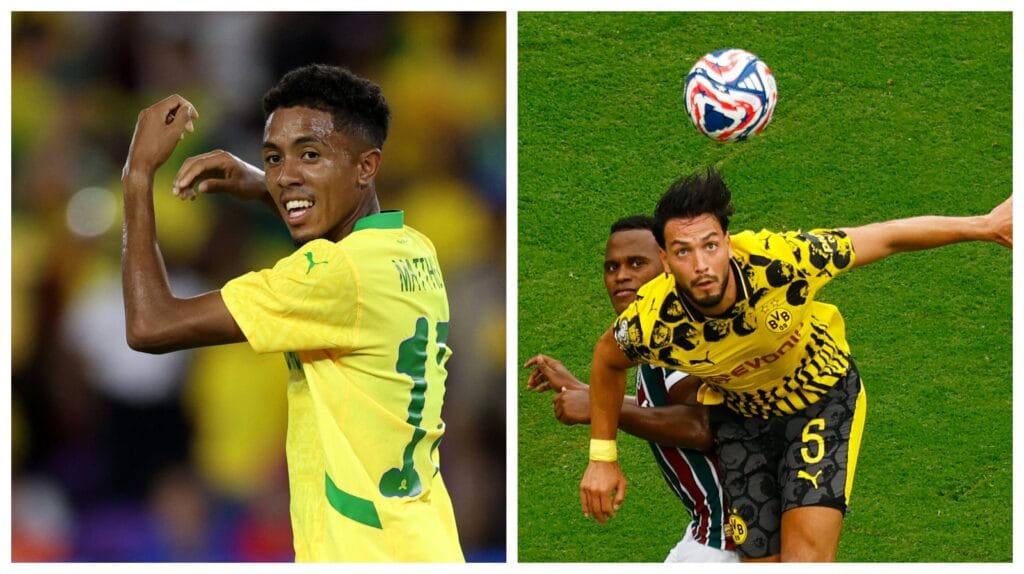 Los sudafricanos quieren seguir haciendo historia en el certamen continental, frente a uno de los equipos más grandes del fútbol mundial - crédito Nathan Ray Seebeck - Susana Vera / REUTERS