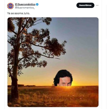 Los memes de Julio Iglesias no solo son populares en países de habla hispana, sino también en todo el mundo - crédito Redes sociales/X