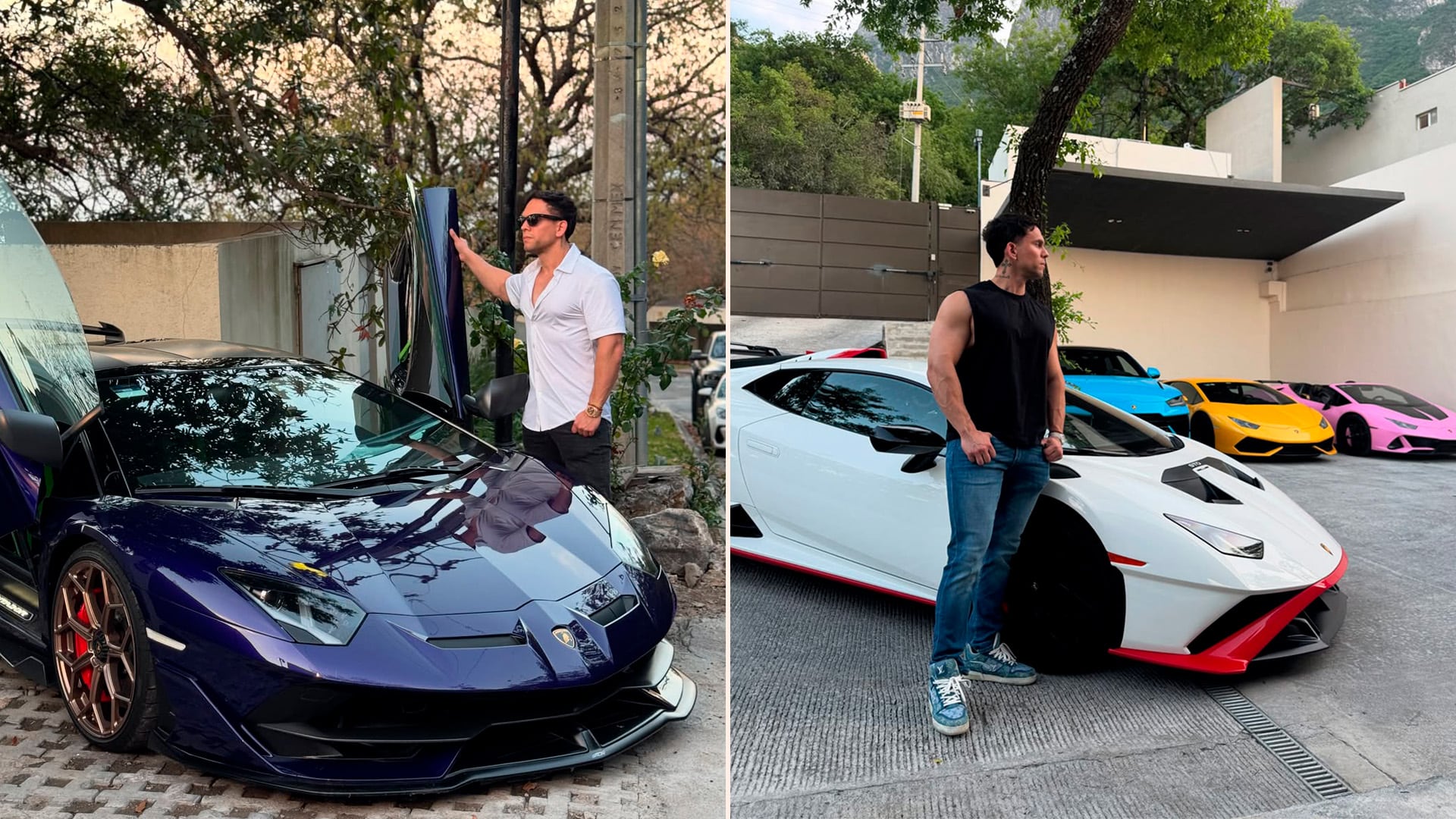 Alfredo Valenzuela tiene varios autos de esta marca. (@alfredovlza92/Instagram)