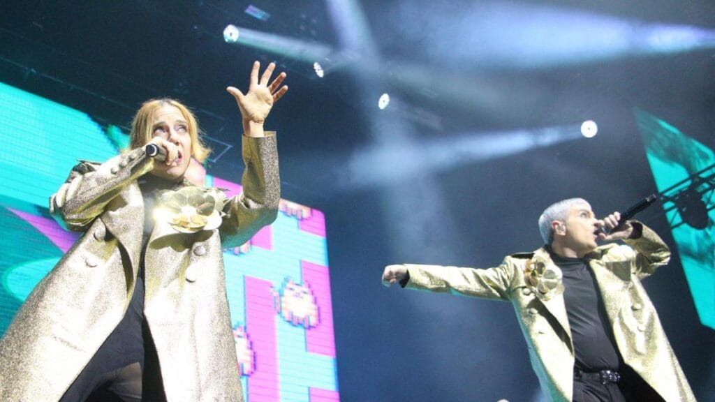 Miranda! Electrizó al Movistar Arena con un concierto sobre del amor, pérdida y traición en las relaciones