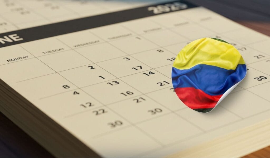 Festivos de junio en Colombia
