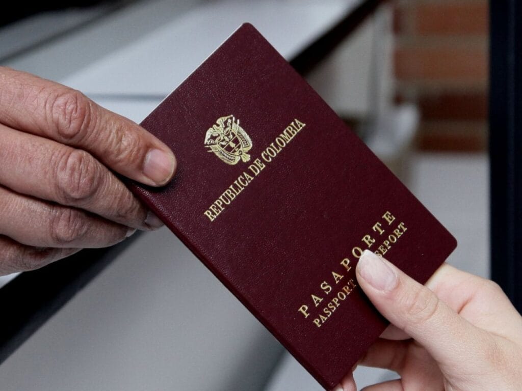 Pasaporte colombiano