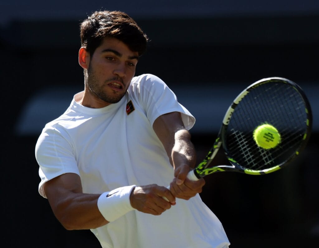 Cuartos de final de Wimbledon: Alcaraz golpea primero ante Norrie