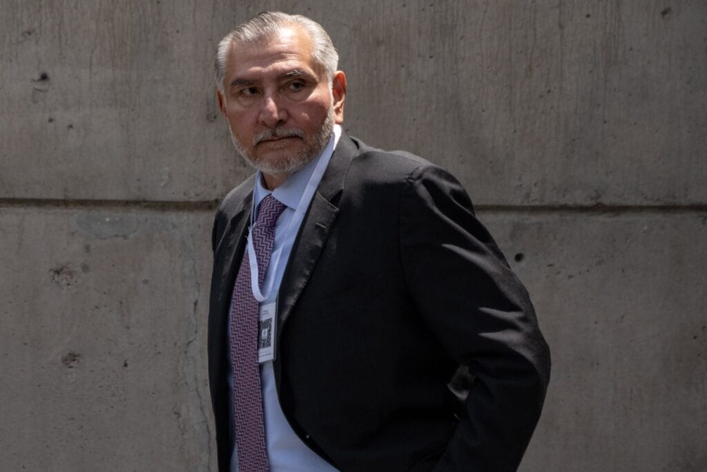 Adán Augusto López en Ciudad de México, el 15 de agosto de 2024.