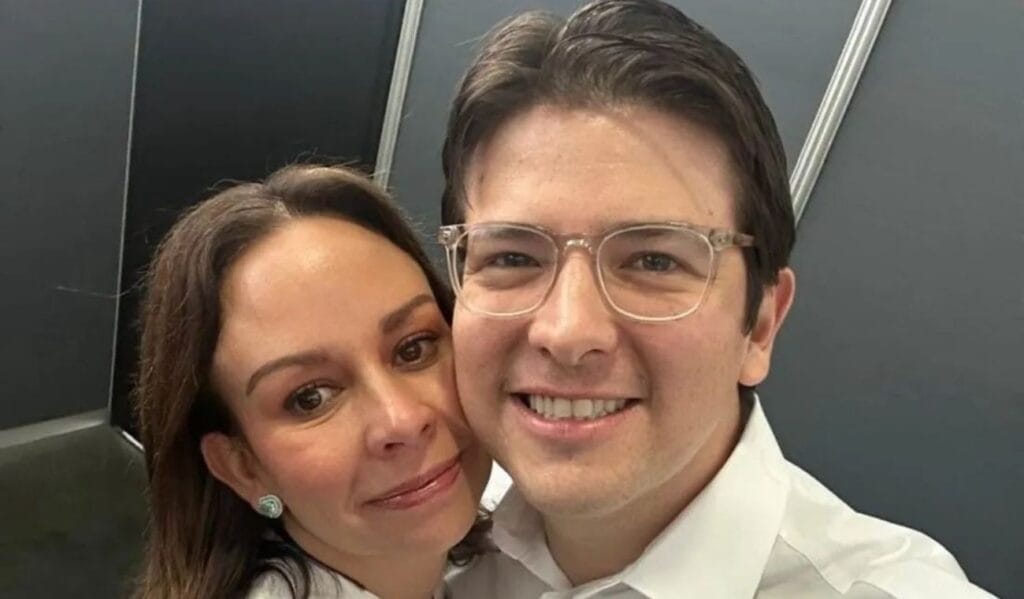 María Claudia Tarazona y su esposo