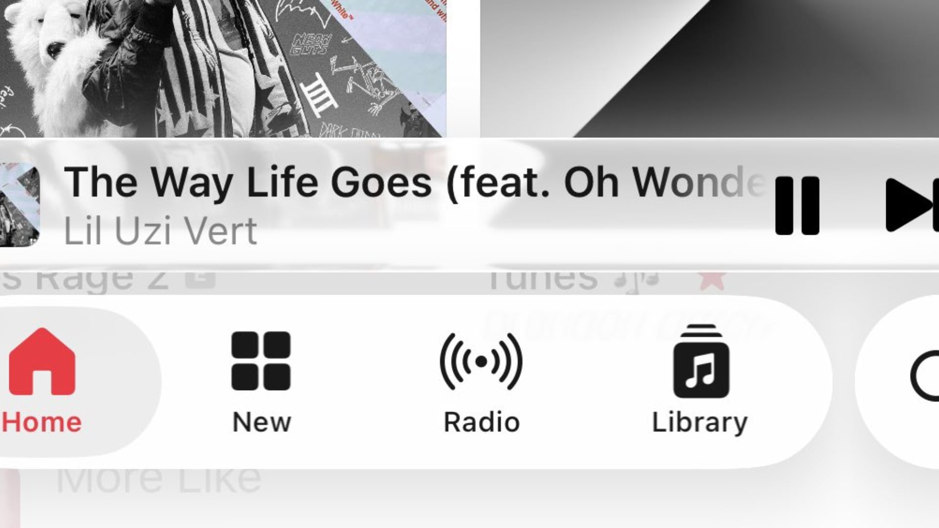 Así se ve el nuevo Liquid Glass. (Brandom Butch/X)