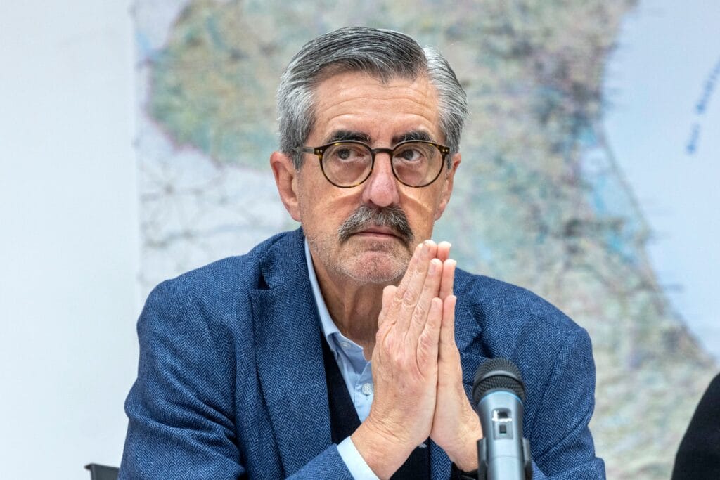 El Comisionado Especial del Gobierno para la Reconstrucción y Reparación de los daños provocados por la dana, José Maria Àngel Batalla, en una imagen de enero.