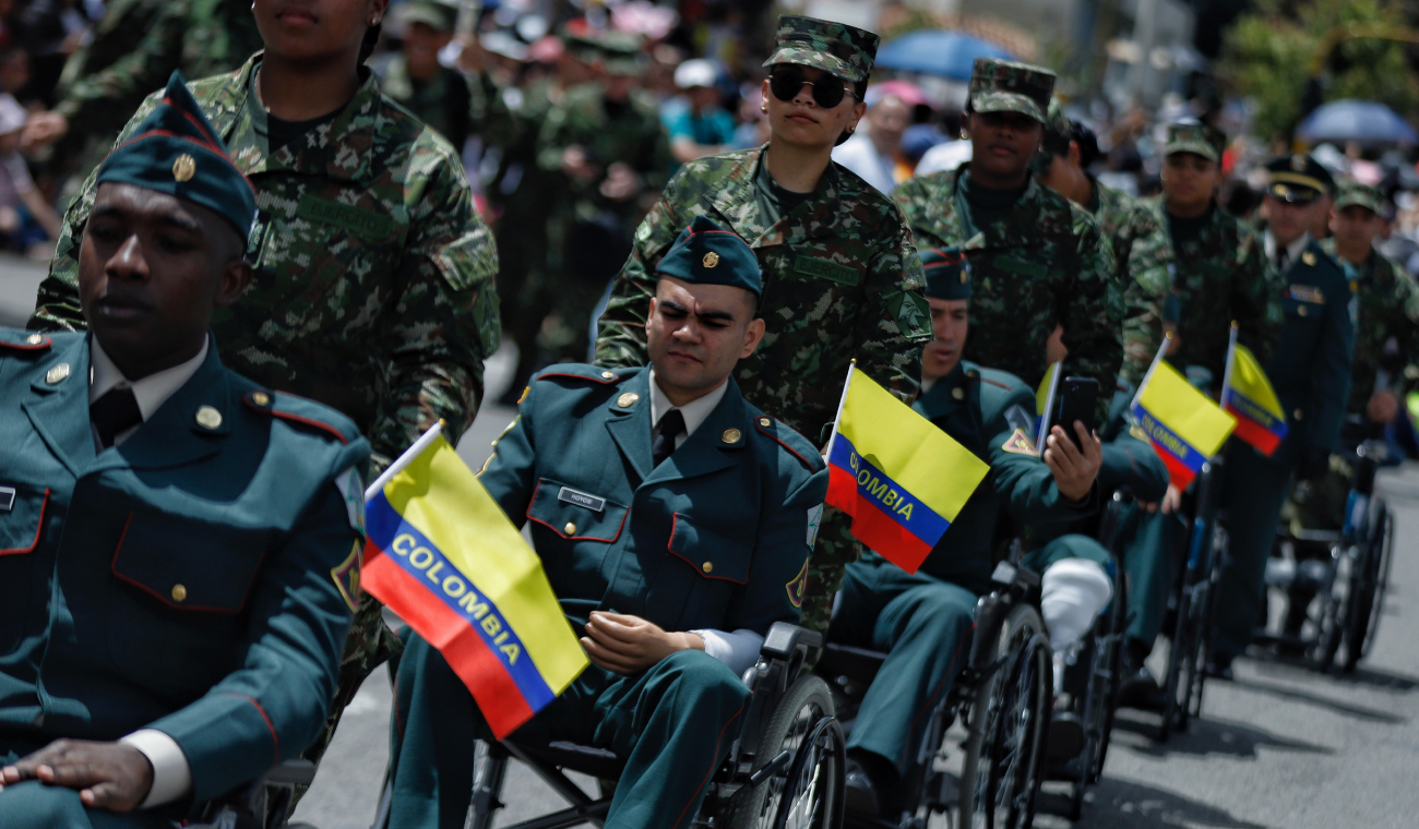 Desfile 20 de julio en Bogotá