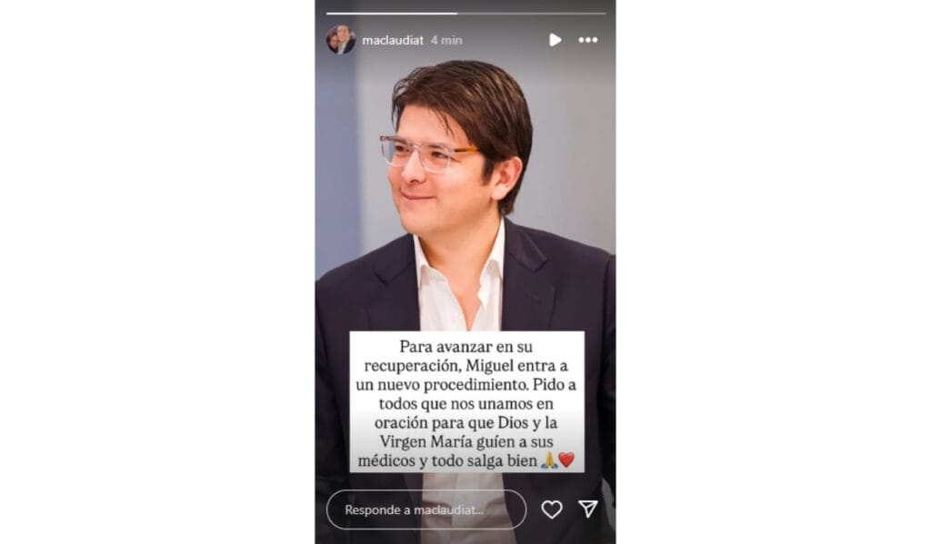 Miguel Uribe Turbay es sometido a otra cirugía: su esposa pide unirse en oración