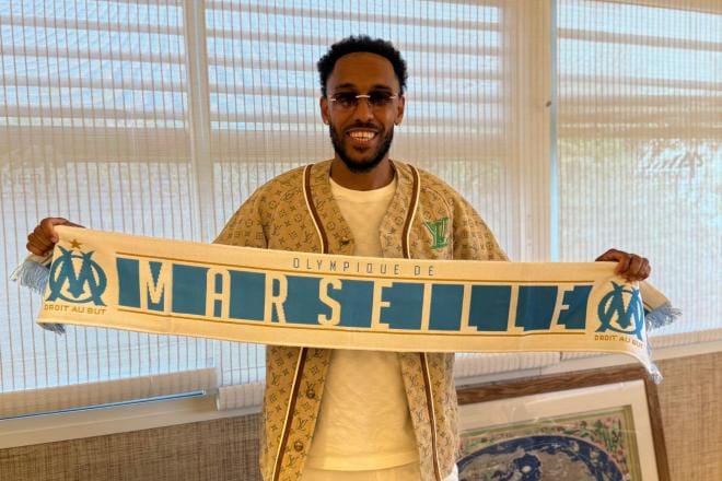 Aubameyang, de vuelta al Marsella