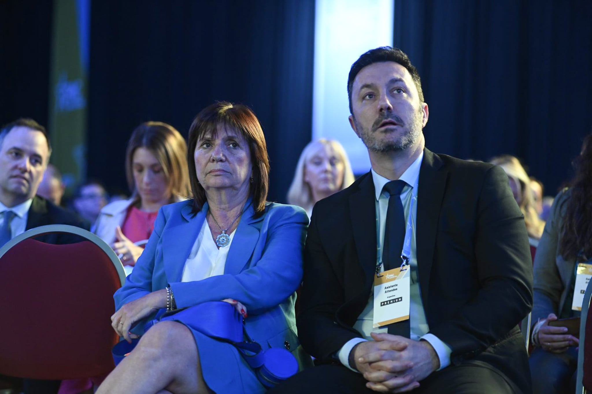 Patricia Bullrich y Luis Petri