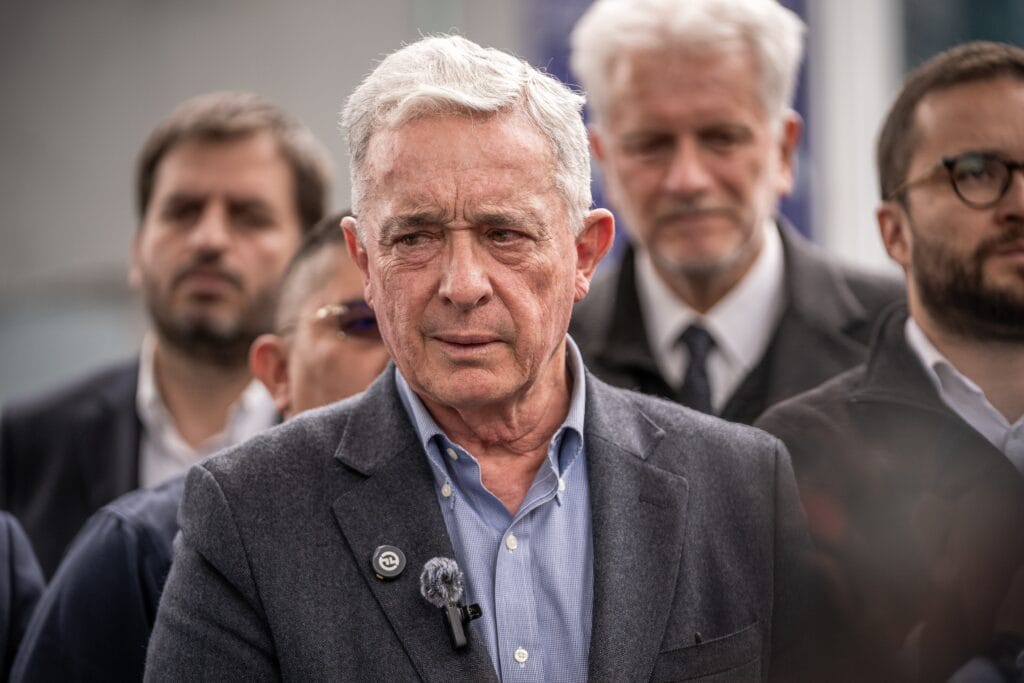 Álvaro Uribe, en Bogotá, el 23 de agosto del 2025.