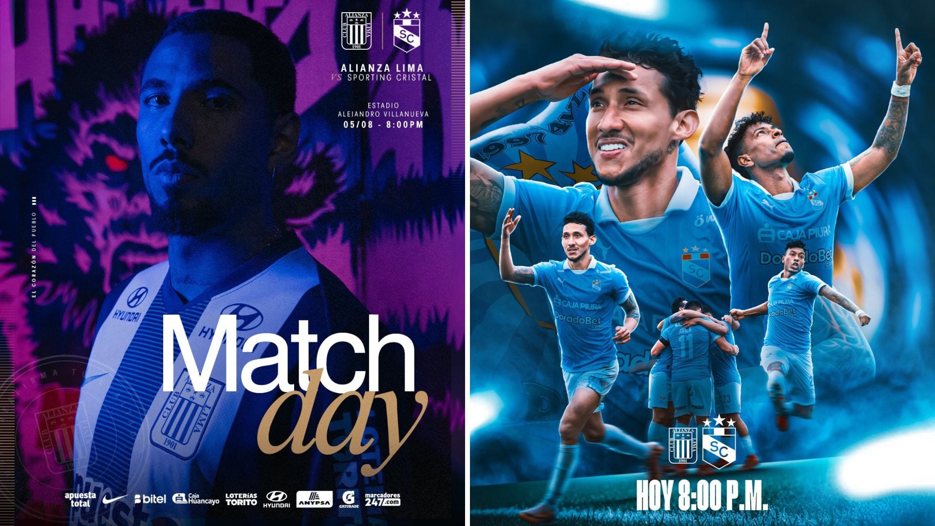 Alianza Lima y Sporting Cristal chocan por la fecha 4 del Torneo Clausura de la Liga 1 2025.