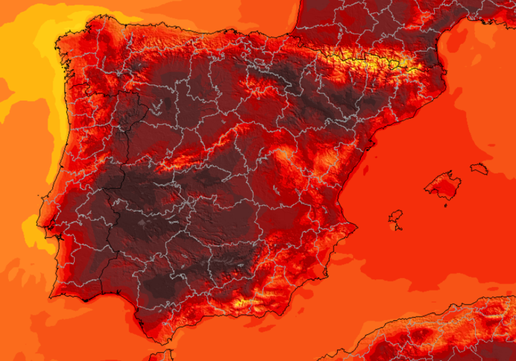 Domo de calor “potencialmente histórico” dispara alertas rojas en Europa: máximas por encima de 40 °C