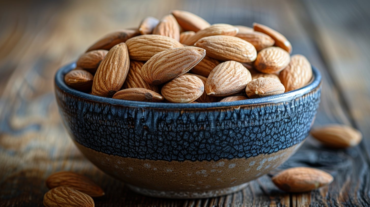 Las almendras pueden no ser aptas para personas alérgicas, con riesgo de asfixia o propensas a cálculos renales (Imagen Ilustrativa Infobae)