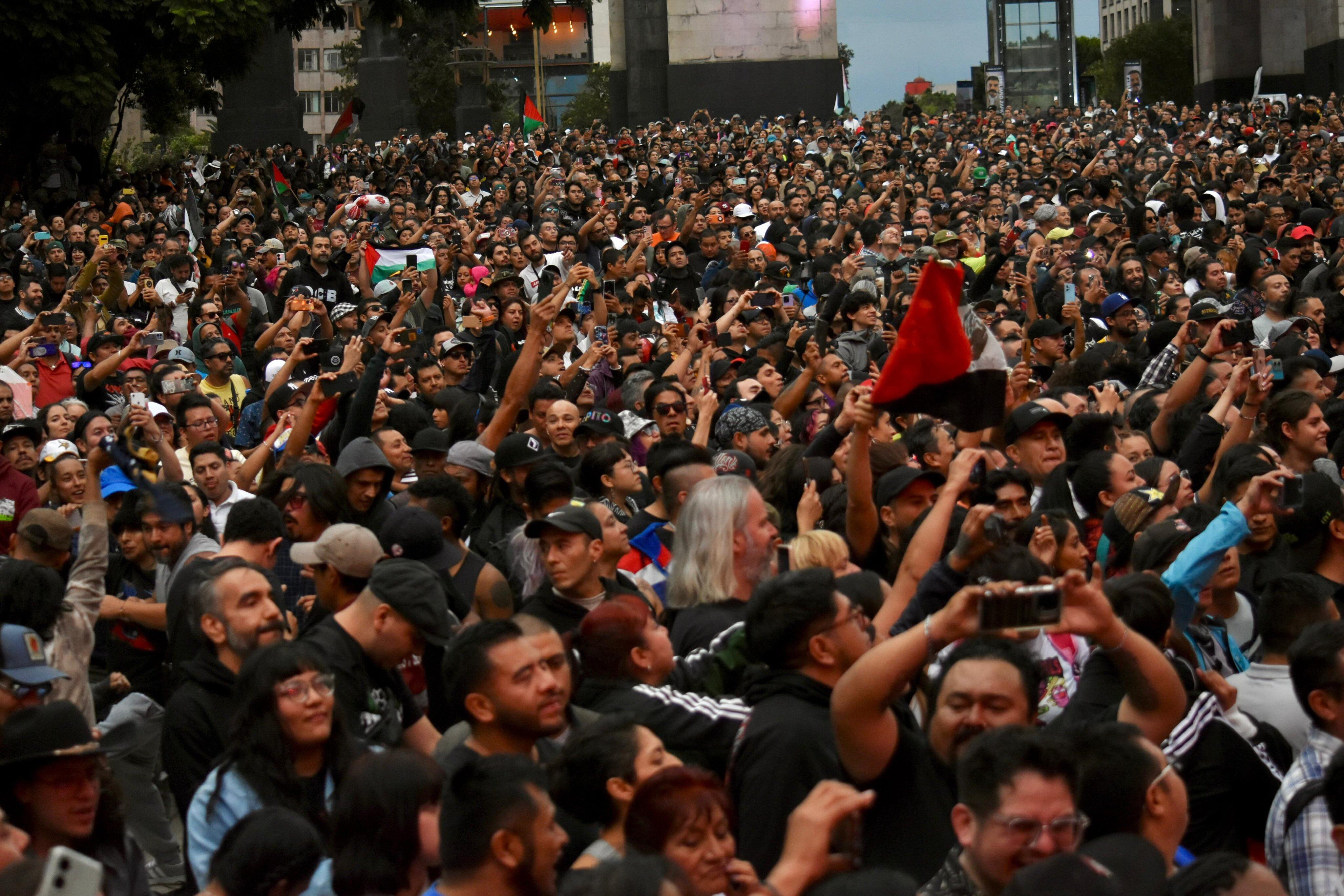 El concierto se llevó a cabo el pasado domingo 31 de agosto, donde diferentes artistas abrieron el evento musical. Foto: X/@CulturaCiudadMx.