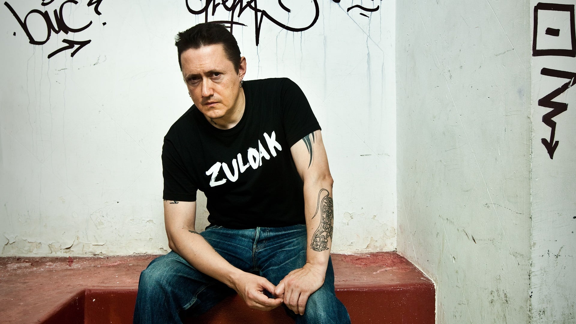 Fermín Muguruza nació en España en 1963. Foto: Mariana Eliano. 