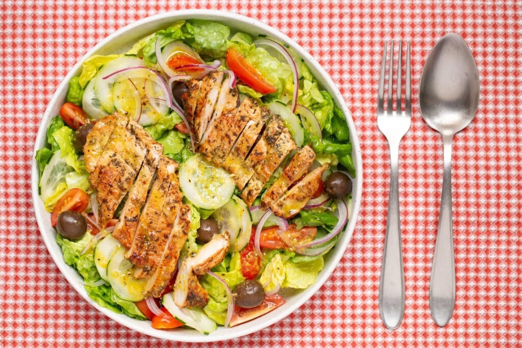 El pollo así queda muy sabroso