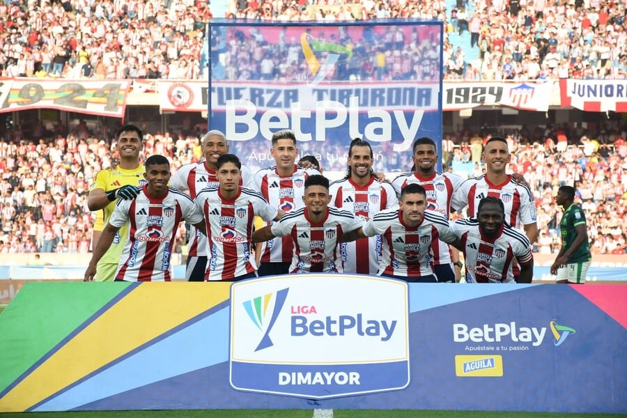 Junior lidera la tabla de posiciones de la Liga Betplay Dimayor - crédito Jairo Cassiani / Colprensa