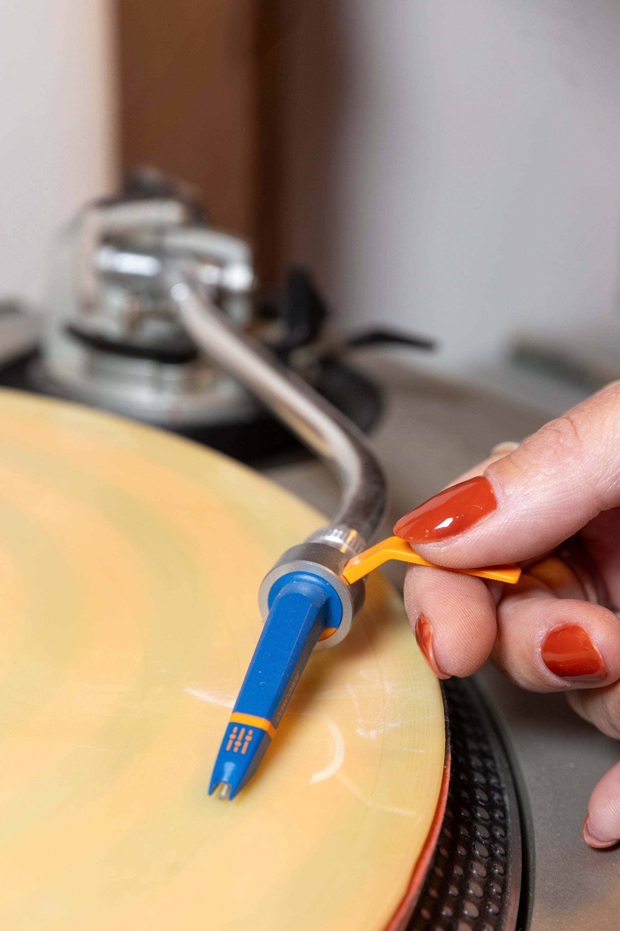 Tocadiscos de Soledad Rodriguez Zubieta.
