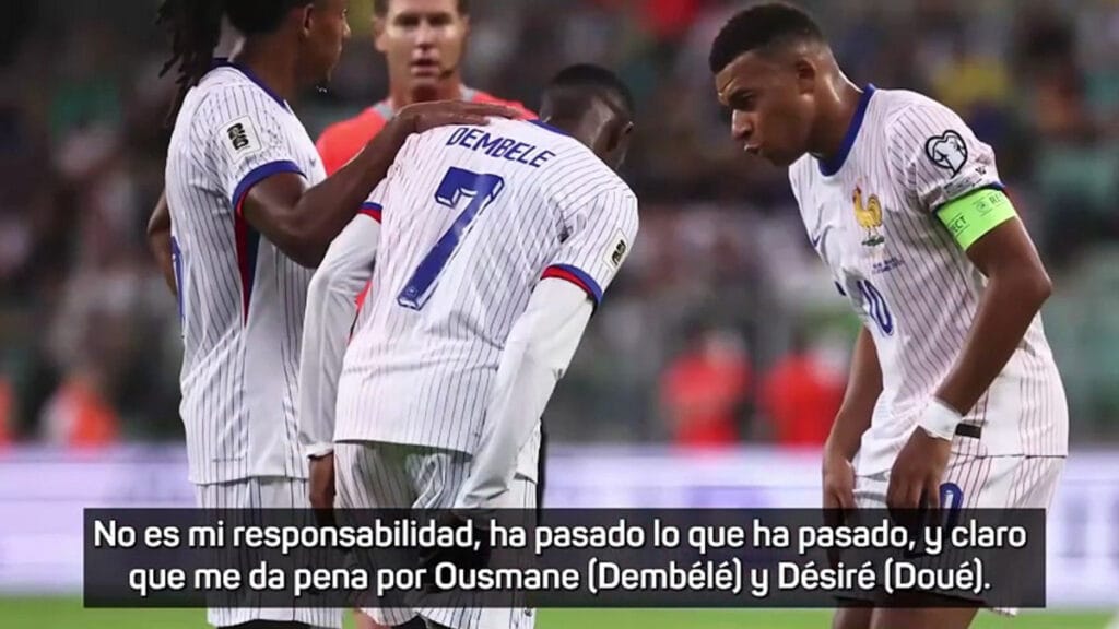 Enganchón de Deschamps con un periodista: "Luego me llaman el Madrid y el Bayern y acabas jugando tú"