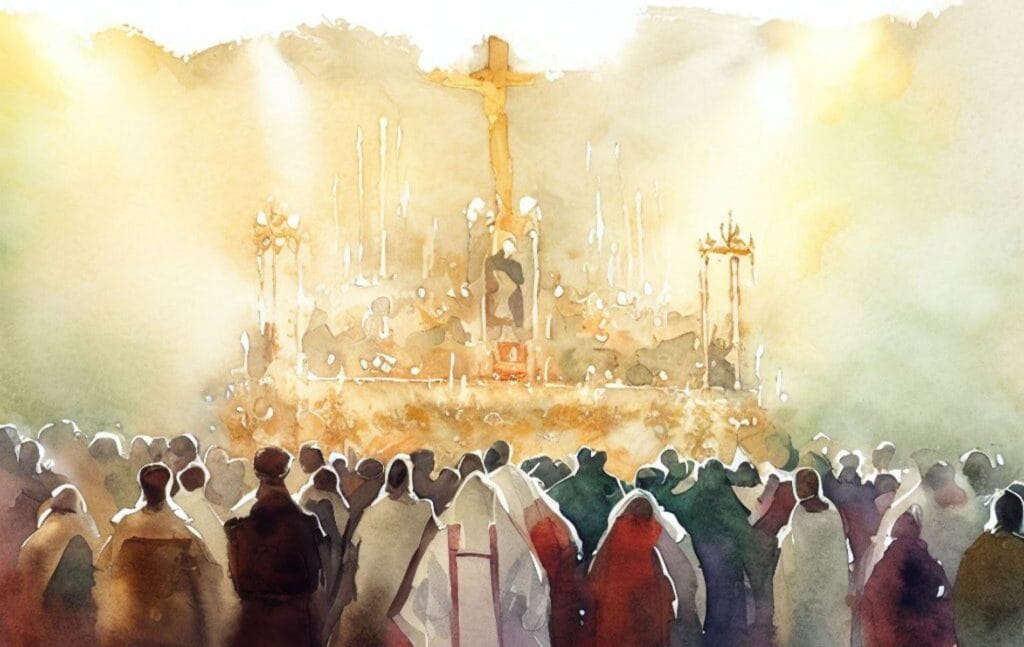 Para la misa del día, el evangelio y las lecturas (Imagen ilustrativa Infobae)