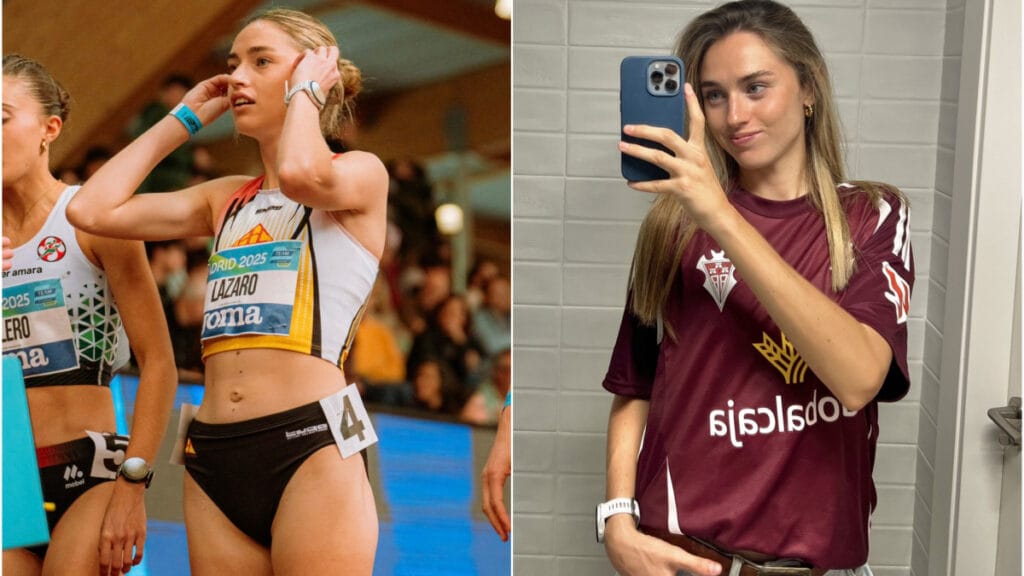 La atleta Alicia Lázaro sube una foto de apoyo al Albacete y se le echan encima: "Lo siento por nada"