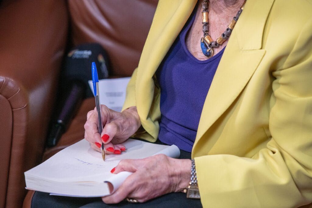 Isabel Allende presenta su novela 'Mi nombre es Emilia del Valle'.