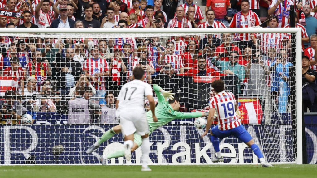 Manita histórica del Atleti al Madrid