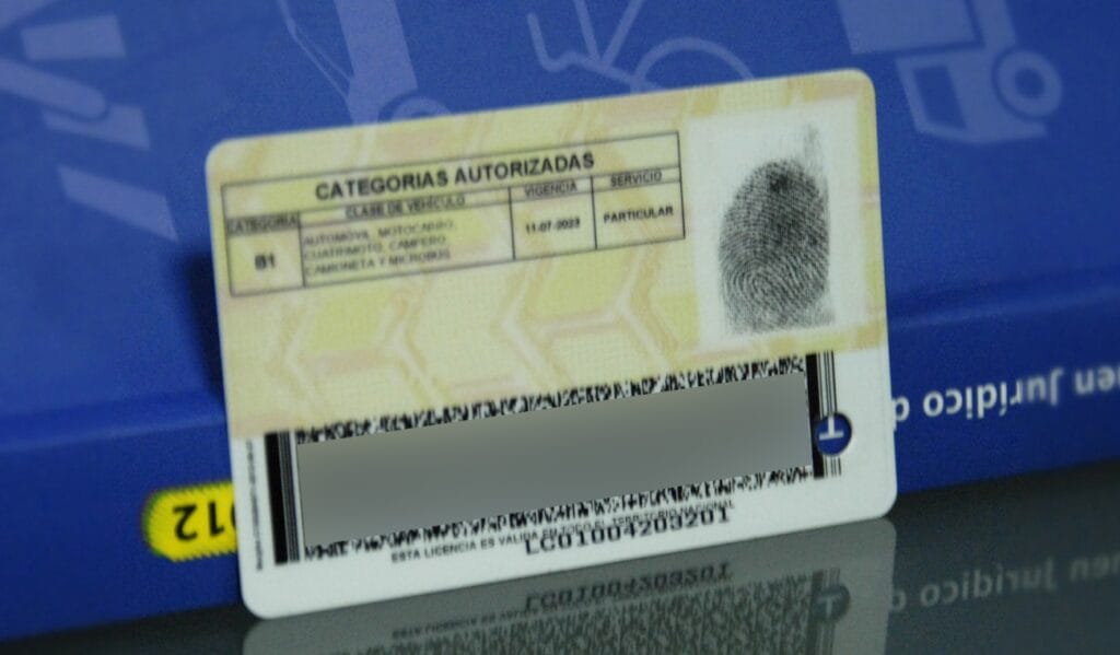 Licencia de conducción