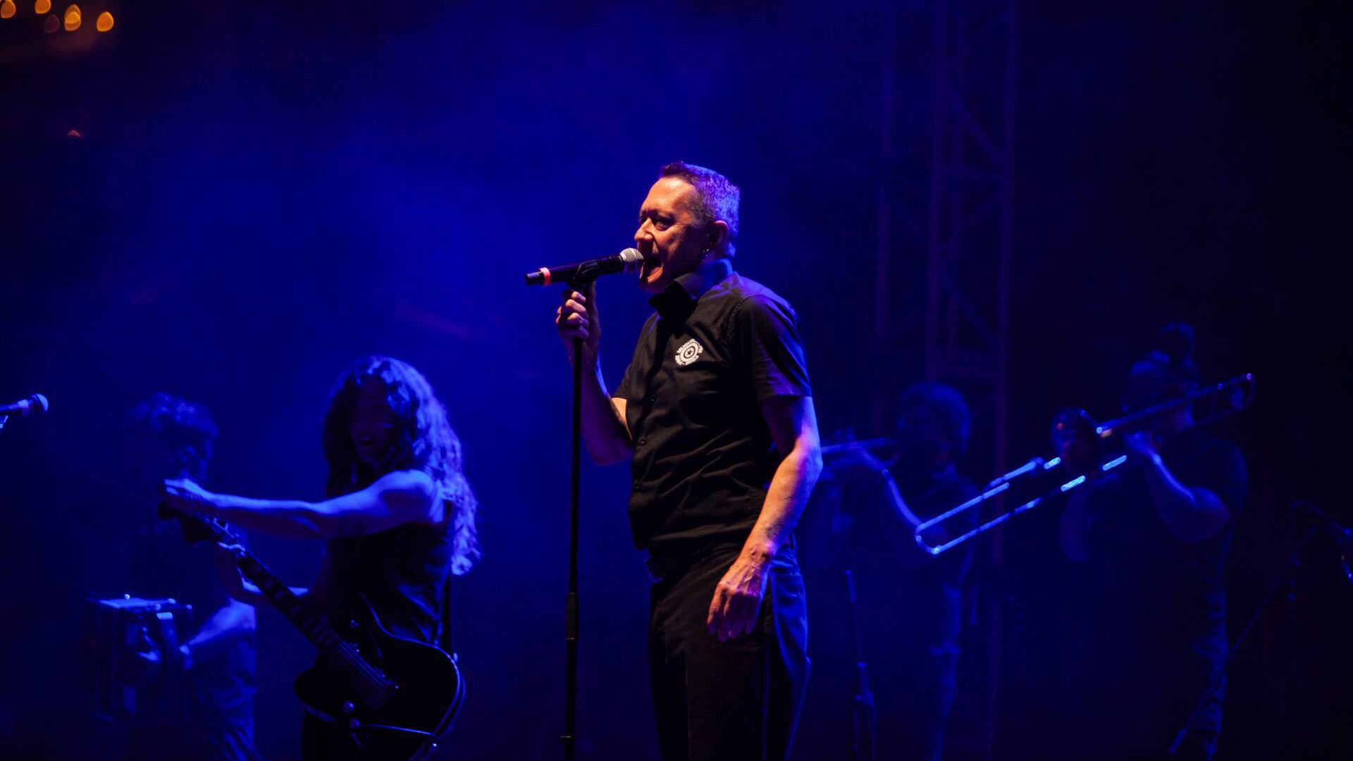 Fermín Muguruza ofreció un concierto en la Ciudad de México este domingo 31 de septiembre.
Crédito: Cuartoscuro/Andrea Murcia Monsivais