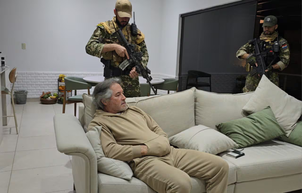 Paraguay captura a Hernán “El Abuelo”, uno de los criminales más buscados de México; presidente asegura que “no será refugio de criminales”