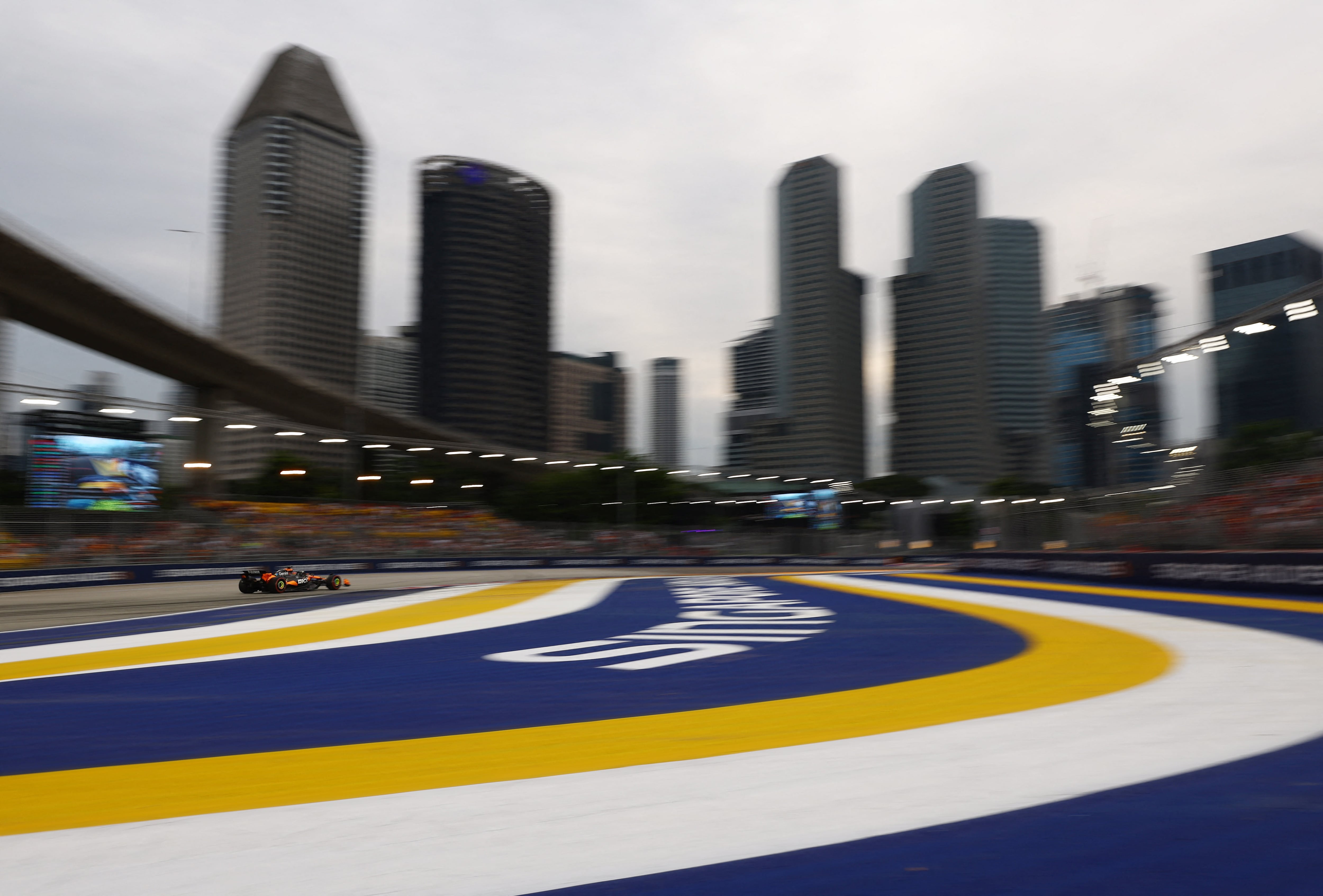 La clasificación se llevará a cabo durante la noche de Singapur (Foto: Reuters/Edgar Su)