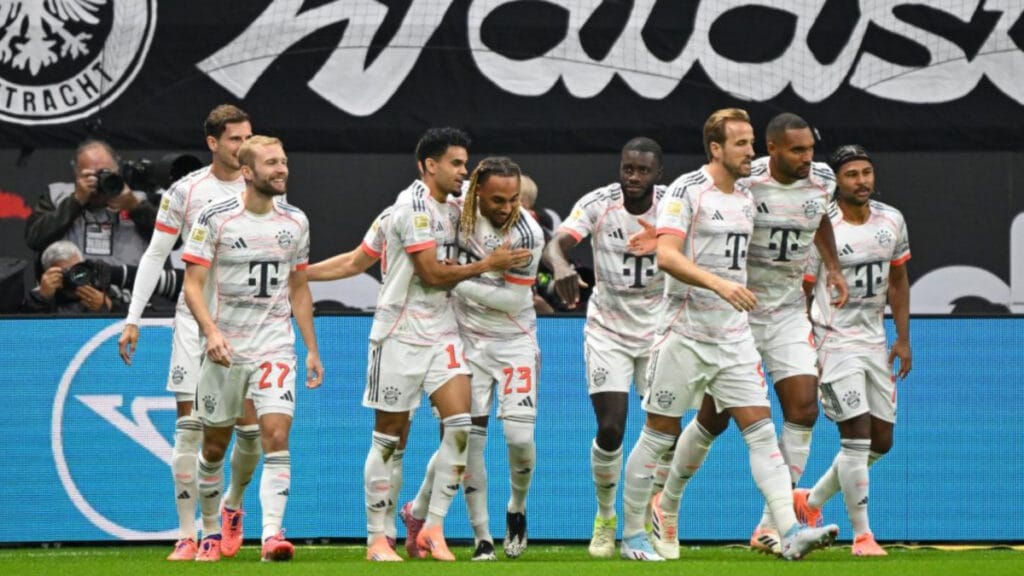 El Bayern impone su ley en Frankfurt
