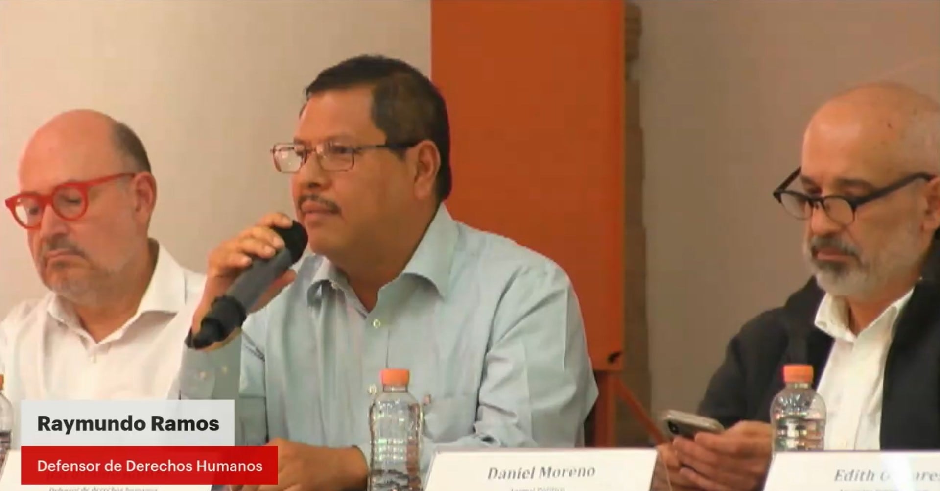 Raymundo Ramos aseguró que en varios de los casos que han llevado han podido identificar el uso de enervantes por parte de militares implicados en ejecuciones extrajudiciales. (Foto: Captura de pantalla Twitter / @article19mex)