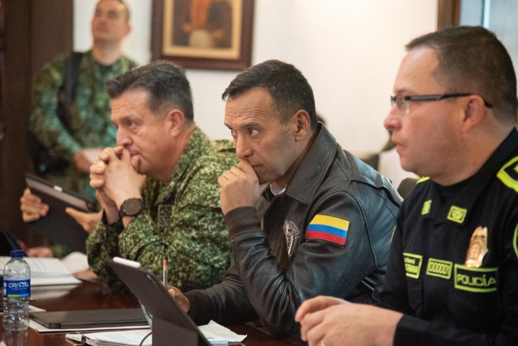 El ministro de Defensa afirmó que buscará a los responsables de los actos vandálicos en Bogotá - crédito @MinInterior / X