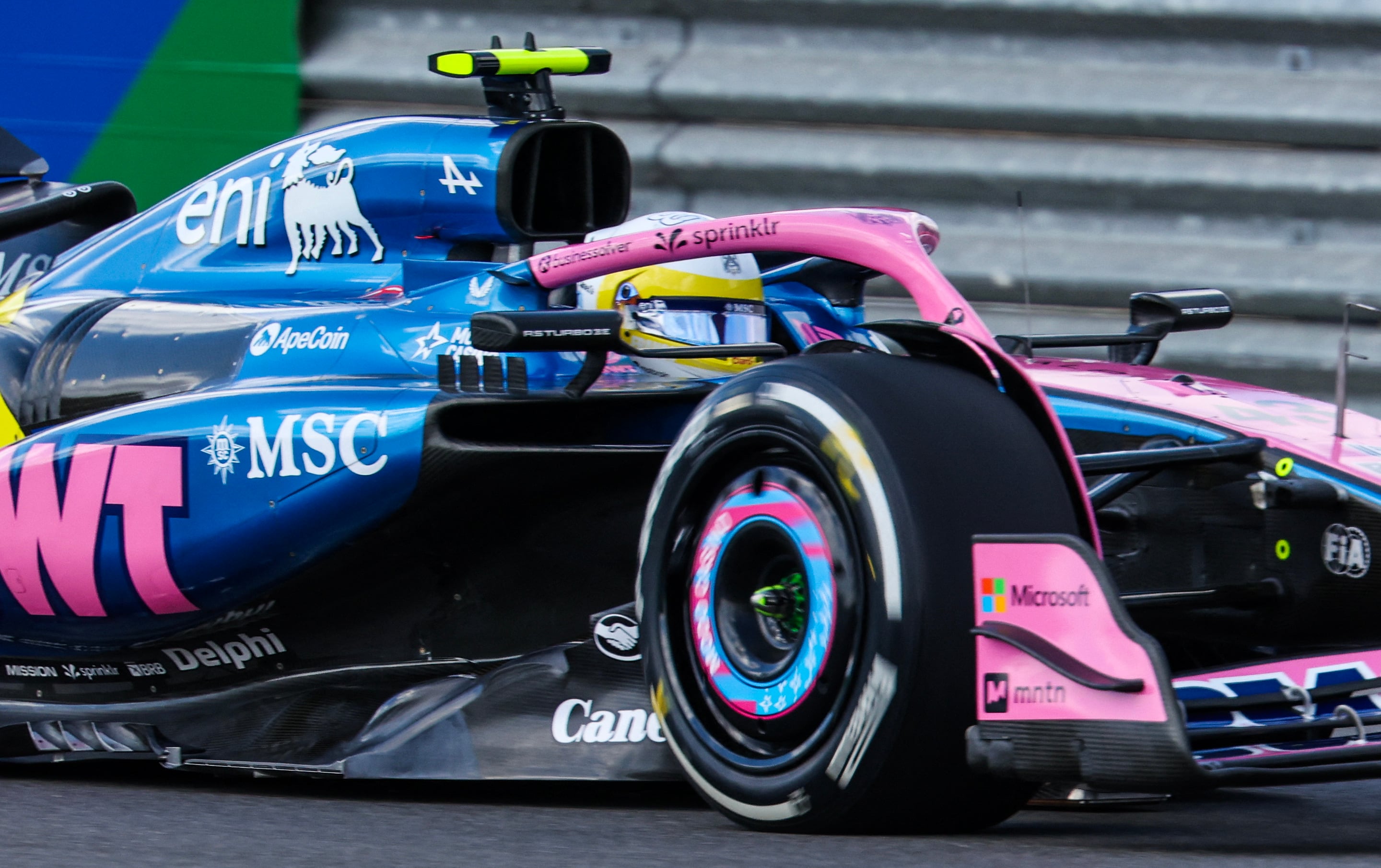 Franco Colapinto largará desde el puesto 15 el GP de EEUU de F1 (Thomas Shea-Imagn Images)