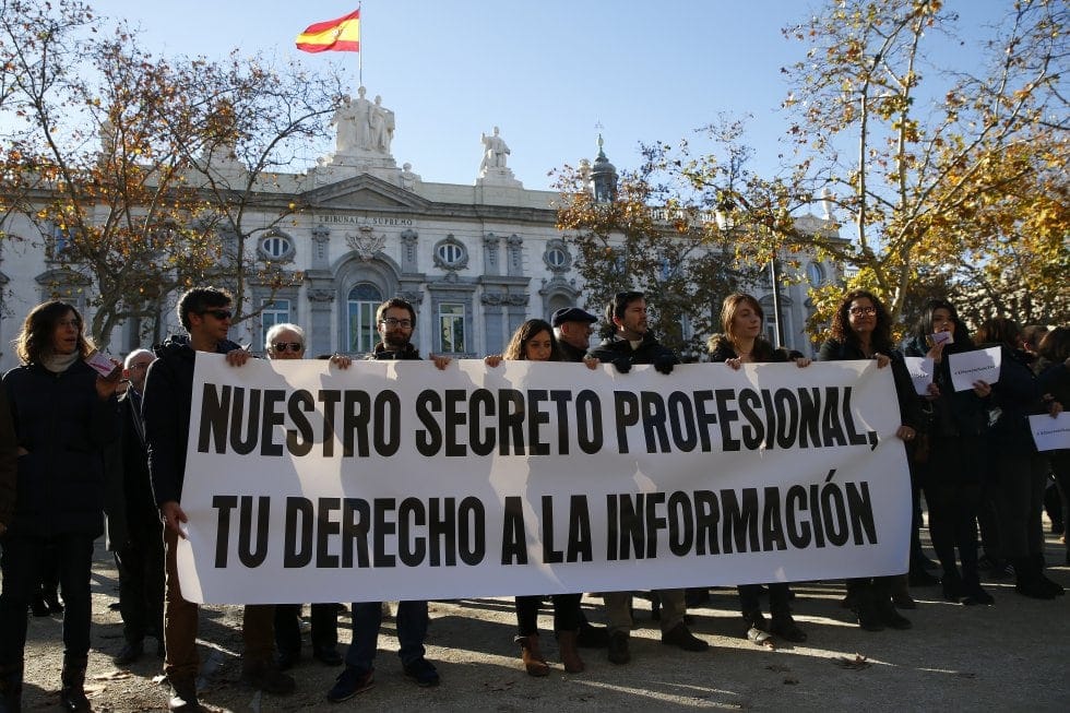 El borrador del informe del Poder Judicial advierte de “insuficiencias” en la ley del secreto profesional de los periodistas